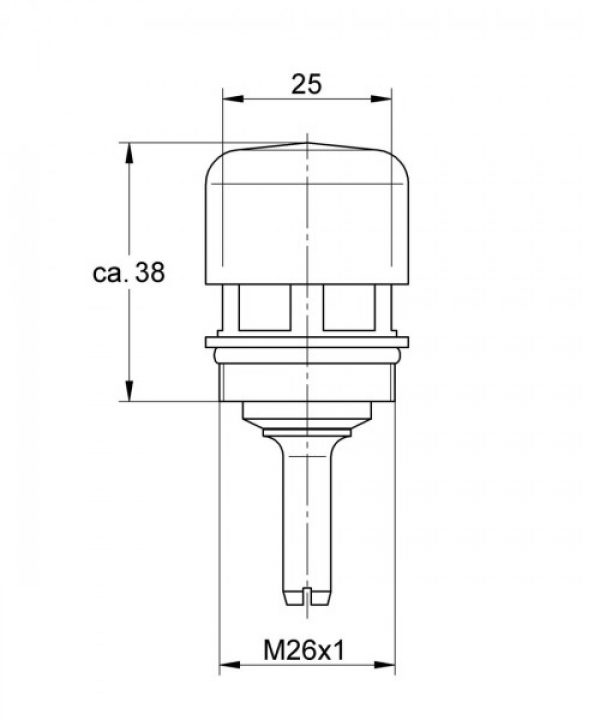 Inverseur Grohe Eichelberg pour montage en surface