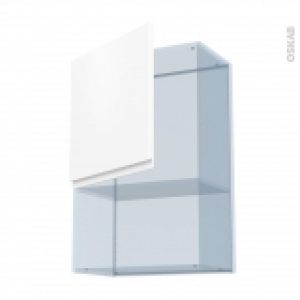 Ipoma Blanc Mat Kit Renovation 18 Meuble Haut Mo Niche 3638 1 Porte L60Xh92Xp375