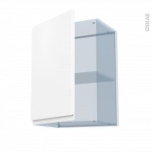 Ipoma Blanc Mat Kit Renovation 18 Meuble Haut Ouvrant H70 1 Porte L50Xh70Xp375