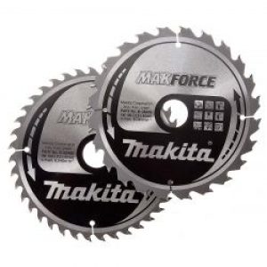 Jeu De 2 Lames Makita B 49323 Makforce O 190Mm Pour Scies Circulaires
