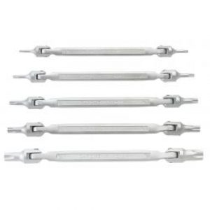 Jeu De 5 Cles Torx Articulees Neo Tools 09 116