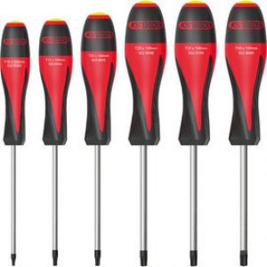 Jeu de 6 clés mâles à poignée Torx KSTools