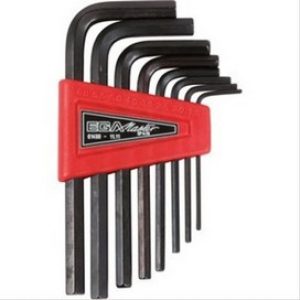 Jeu de 8 clés mâles 6 pans coudées