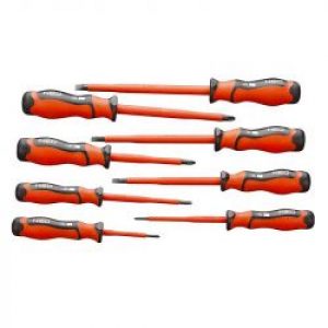 Jeu De 9 Tournevis Isoles 1000 V En Coffret Neo Tools 04 260