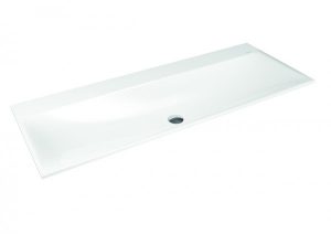 Kaldewei Lavabo à encastrer mod. 3039 sans trop-plein Silenio (907906303)