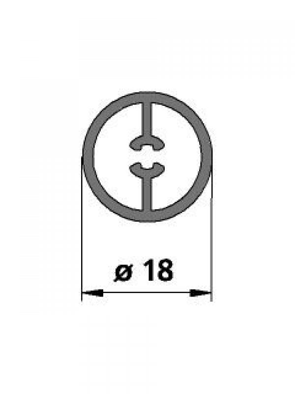 Kermi DIGA Tuyau Blanc