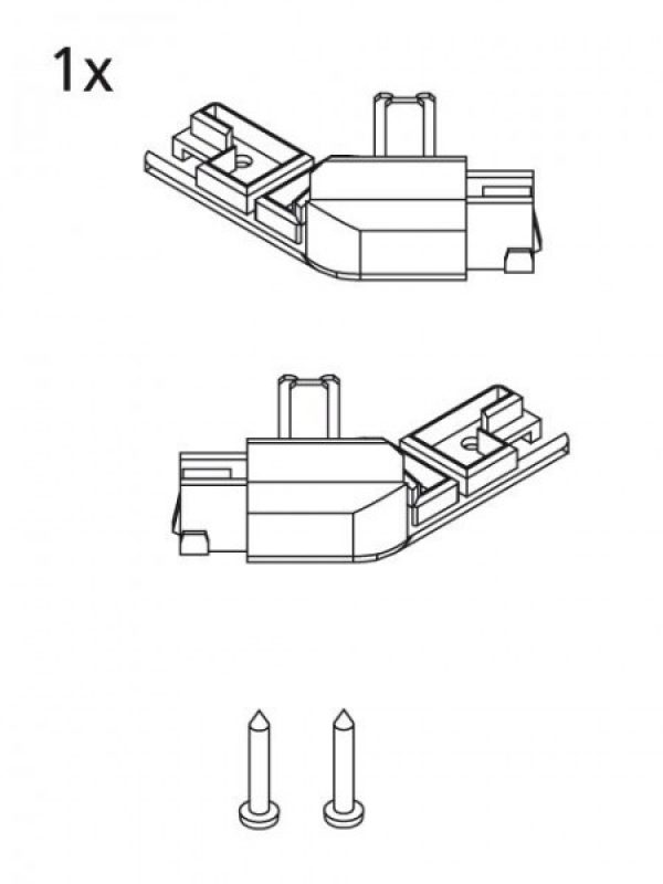 Kermi IBIZA 2000 Caches pour profilé de cadre (2534142)