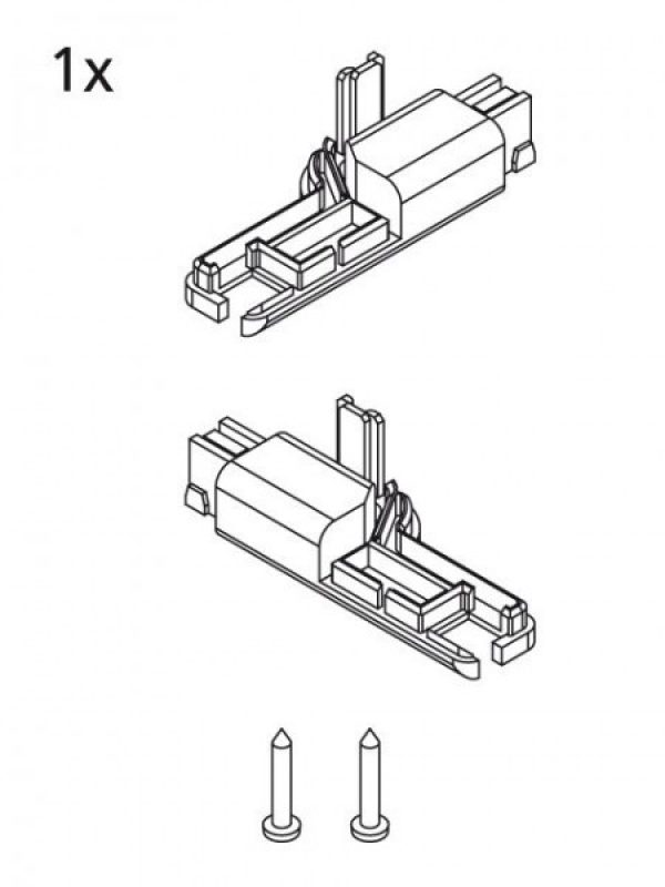 Kermi IBIZA 2000 Caches pour profilé de cadre (2534195)
