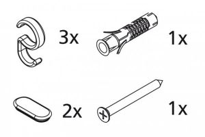 Kermi IBIZA 2000 Jeu de pièces détachées, pour stabilisateur (2515574)