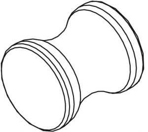 Kermi IBIZA 2000 Poignée Transparent