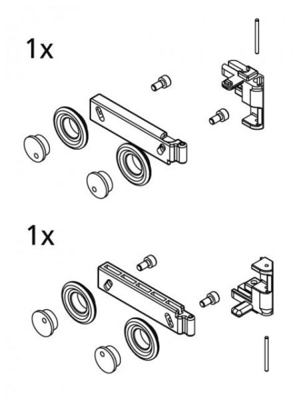 Kermi IBIZA 2000 Roulettes (2533860)