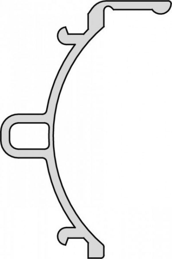 Kermi LIGA Joint d&rsquo;étanchéité vertical (6036435)