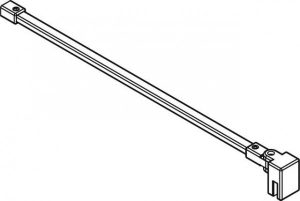 Kermi LIGA Porte-serviette Gris Brillant