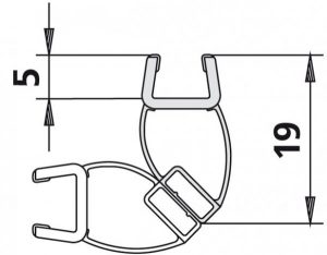 Kermi RAYA Joint magnétique (6025701)