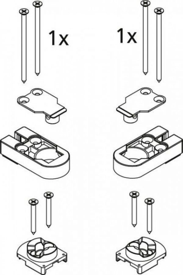 Kermi RAYA Pièces d&rsquo;articulation (2534446)