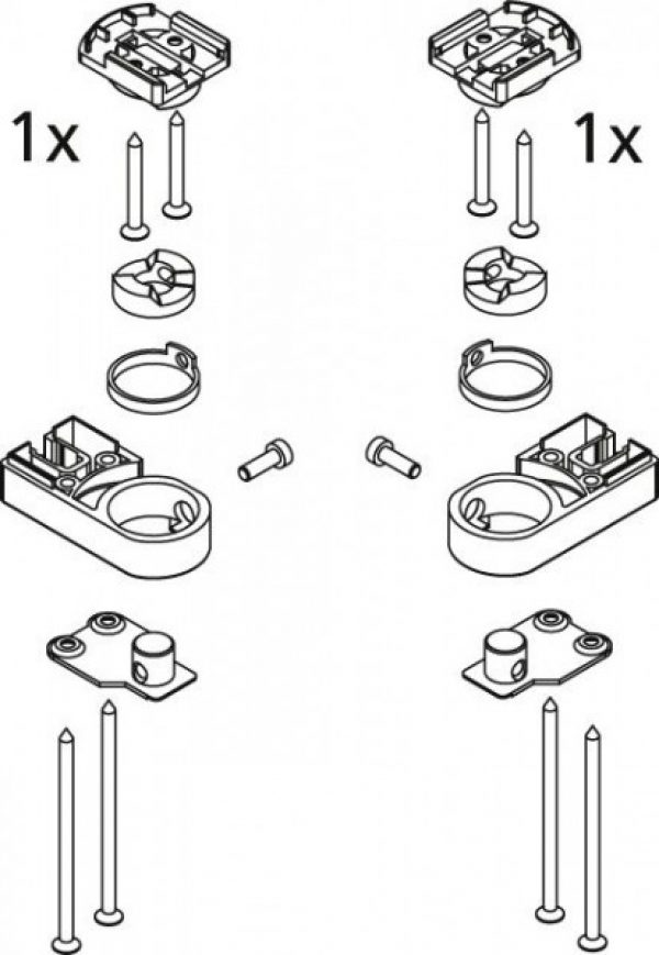 Kermi RAYA Pièces d&rsquo;articulation (2534449)