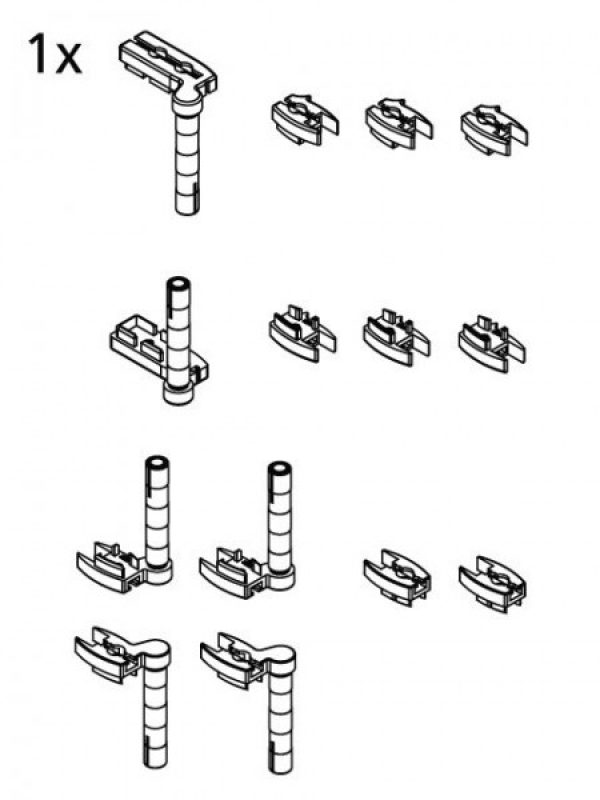 Kermi VARIO 2000 Charnières (2533868)