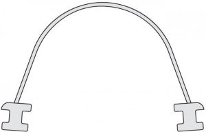 Kermi VARIO 2000 Joint d&rsquo;étanchéité charnière (6000043)