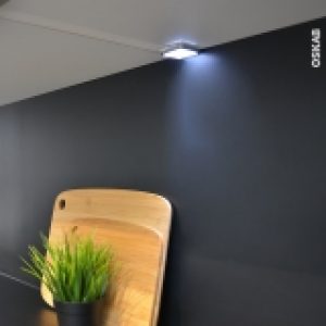 Kit 2 Spots De Cuisine Eclairage Led Carre