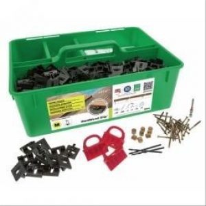 Kit de fixation invisible inox A2 Hardwood Clip Pro Spax – SPAX