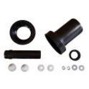 Kit manchon pour cuvette suspendue avec joint et cache