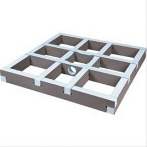 Kit réhausse carré écoulement centré Wedi Fundo 120x120x10cm