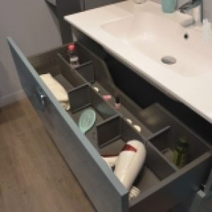 Kit Separateur Tiroir L100 Cm Hakeo