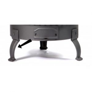 Pied en fonte pour pôele à bois DEOM TURBO