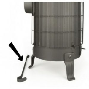 Tisonnier pour pôele à bois DEOM TURBO