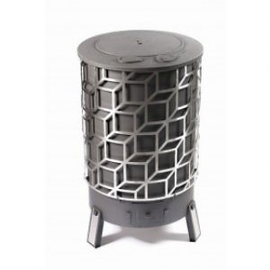 Poêle à bois D’HOME Cube à partir de 10kW DEOM TURBO