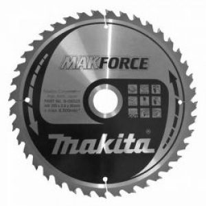 Lame Carbure Makforce Makita B 33362 235 Mm Bois Pour Scie Circulaire