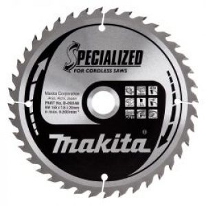 Lame De Scie Circulaire Carbure Makita B 09248 O 165Mm X 20Mm 40 Dents