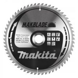 Lame De Scie Makita B 09020 Makblade 260 Mm X 30 Mm 60 Dents