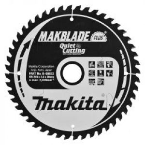Lames Carbure Makita B 08632 Makblade Plus Bois O 216 Mm 48 Dents Pour Scies Radiales Et A Onglets