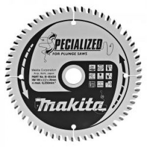 Lames Makita B 45434 Special Mdf 165 Mm Pour Scie Circulaire Plongeante
