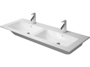 Lavabo Double Duravit ME by Starck 1300 mm Céramique Blanc