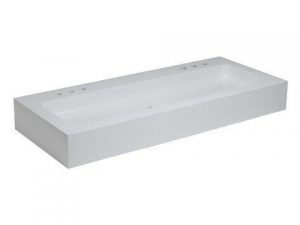 Lavabo Double Keuco Edition 300 Vasque double fonte minérale 30371310006