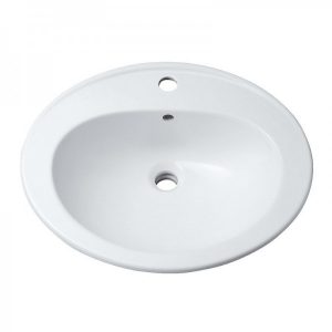 Lavabo encastré montage mural Villeroy et Boch Blanc