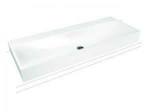 Lavabo à poser Kaldewei , modèle 3049 sans trop-plein Silenio (906406353001)