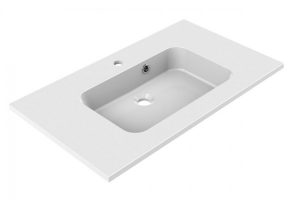 Lavabo Sur Meuble Allibert STYLE Blanc