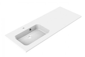 Lavabo Sur Meuble Allibert STYLE À Gauche Blanc 822508