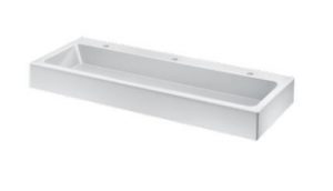 Lavabo Suspendu collectif Delabie MINERALCAST 350 mm x 145 mm 453140