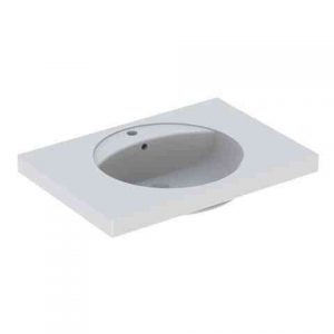 Lavabo Suspendu Geberit Preciosa Avec Plan De Toilette 800x200x550mm Blanc