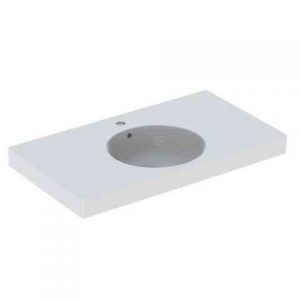 Lavabo Suspendu Geberit Preciosa II Avec Plan De Toilette 900x165x500mm Blanc