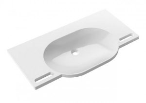 Lavabo Suspendu Hewi 1000 mm Blanc Alpin