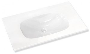 Lavabo Suspendu Hewi System M 40 858 mm Blanc Alpin