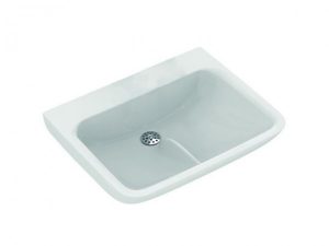 Lavabo Suspendu Ideal Standard CONTOUR 21+ 1 Trou 600x480mm Blanc