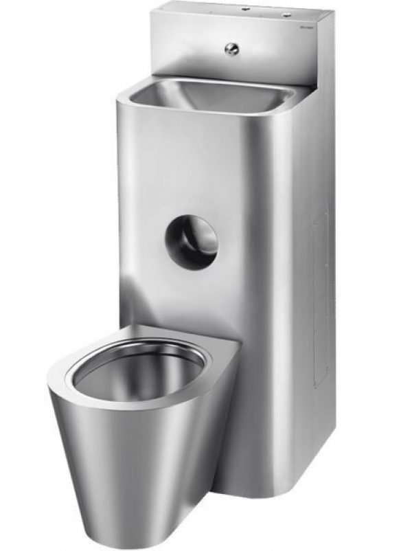 Lavabo WC Delabie Combi KOMPACT à poser au sol 160800