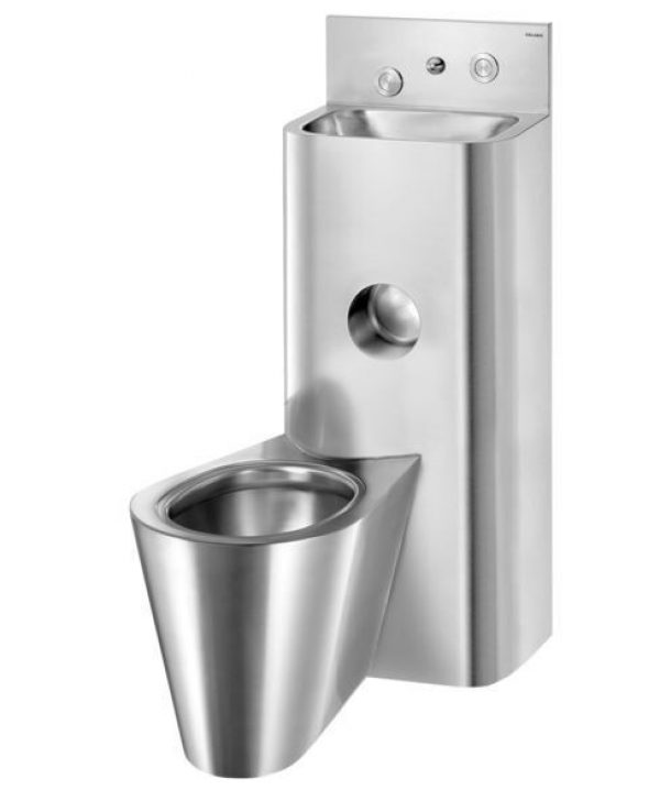 Lavabo WC Delabie Combi KOMPACT à poser au sol 166700