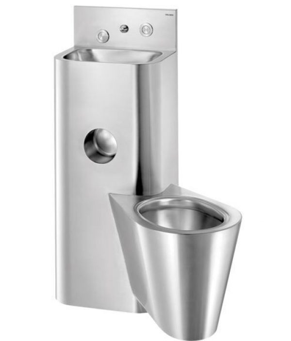 Lavabo WC Delabie Combi KOMPACT suspendu 166300